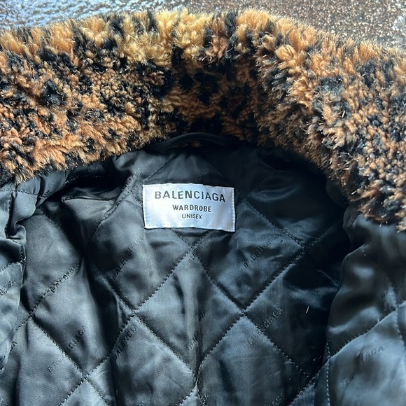 BALENCIAGA zip up leopard jacket - Picture 8 of 10